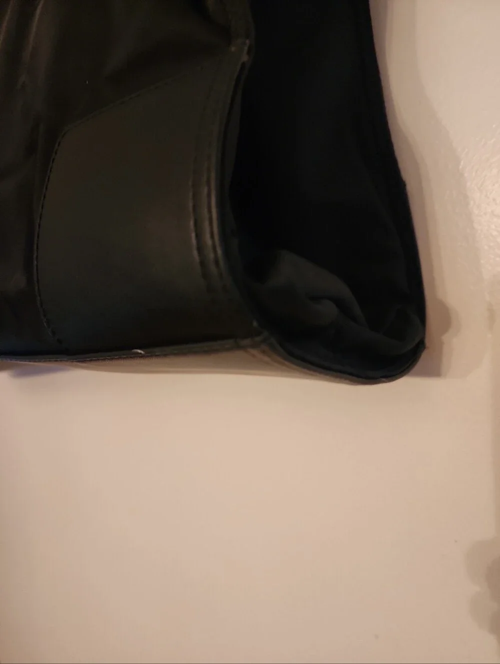 Tory Burch Ella Black Logo Nylon Tote